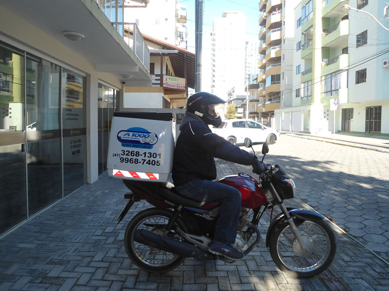 Serviços de motoboy em Itapema, Porto Belo, Bombinhas, Balneário Camboriú, Camboriú, Itajaí, Tijucas, Canelinha