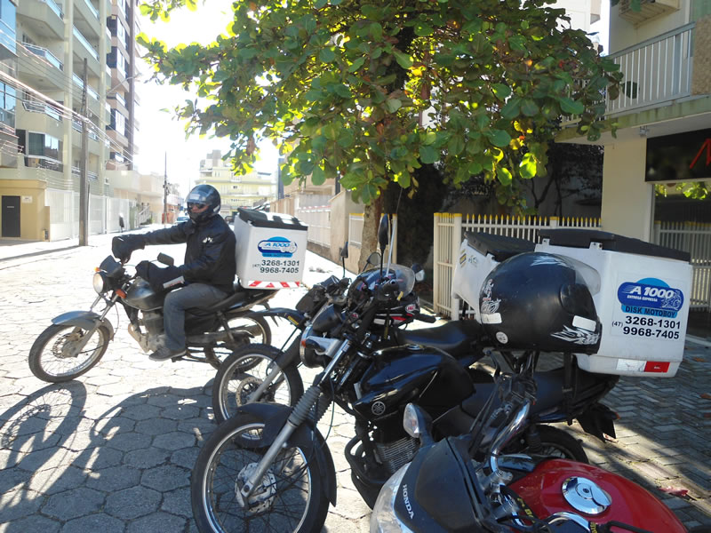 Serviços de motoboy em Itapema, Porto Belo, Bombinhas, Balneário Camboriú, Camboriú, Itajaí, Tijucas, Canelinha